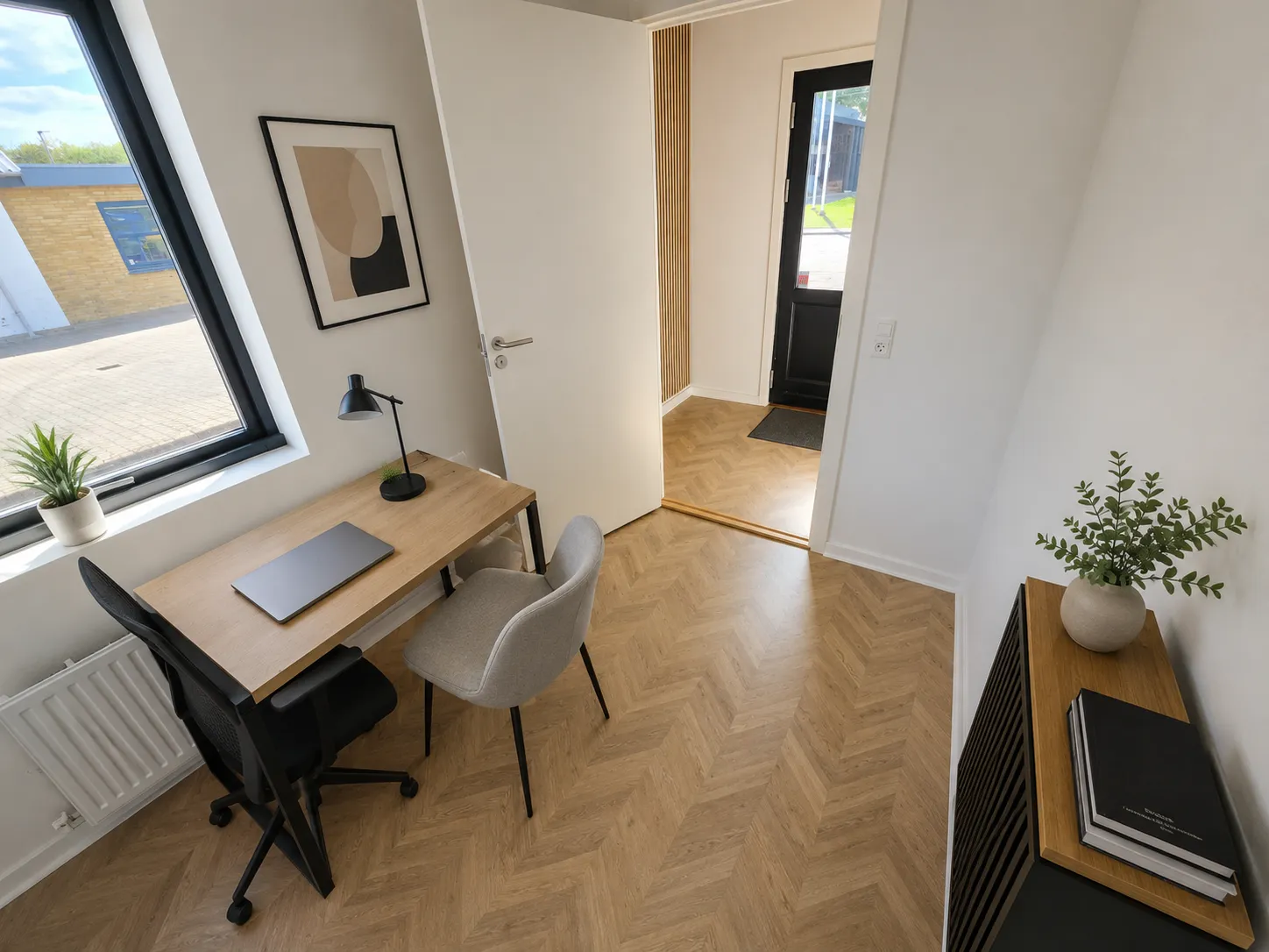 Kontor 1 – lyst privat kontorlokale på Værkstedsvej 9